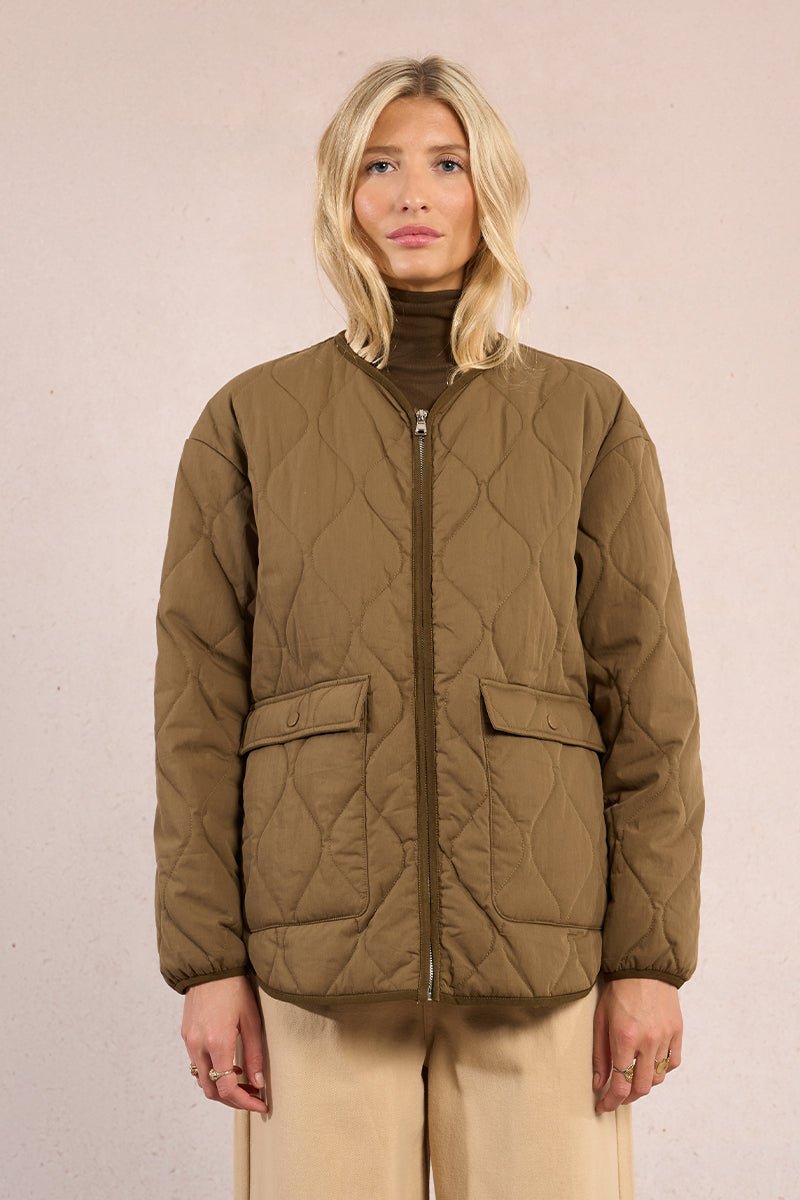Molly Bracken Puffer Jacket - Capri by Sunset & Co.
