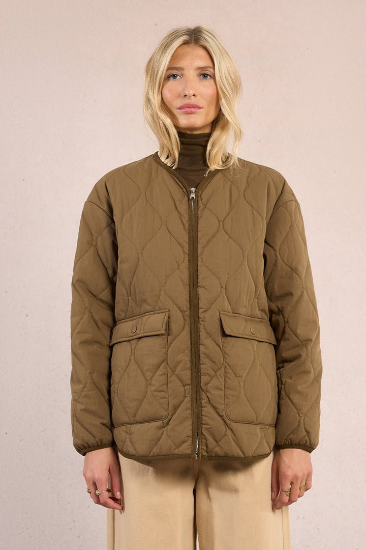 Molly Bracken Puffer Jacket - Capri by Sunset & Co.