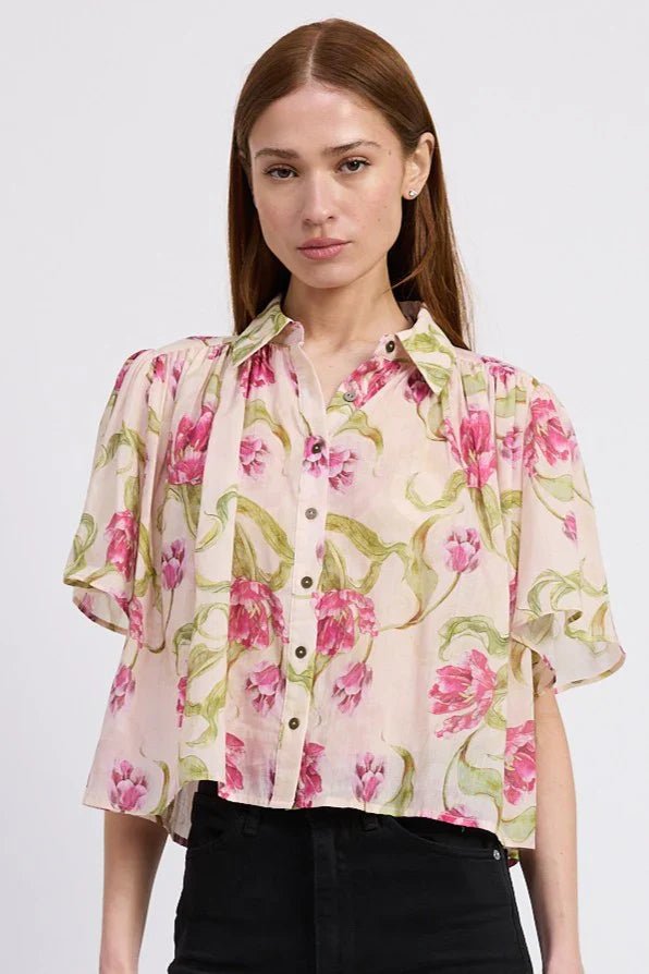 En Saison Lois Top - Capri by Sunset & Co.