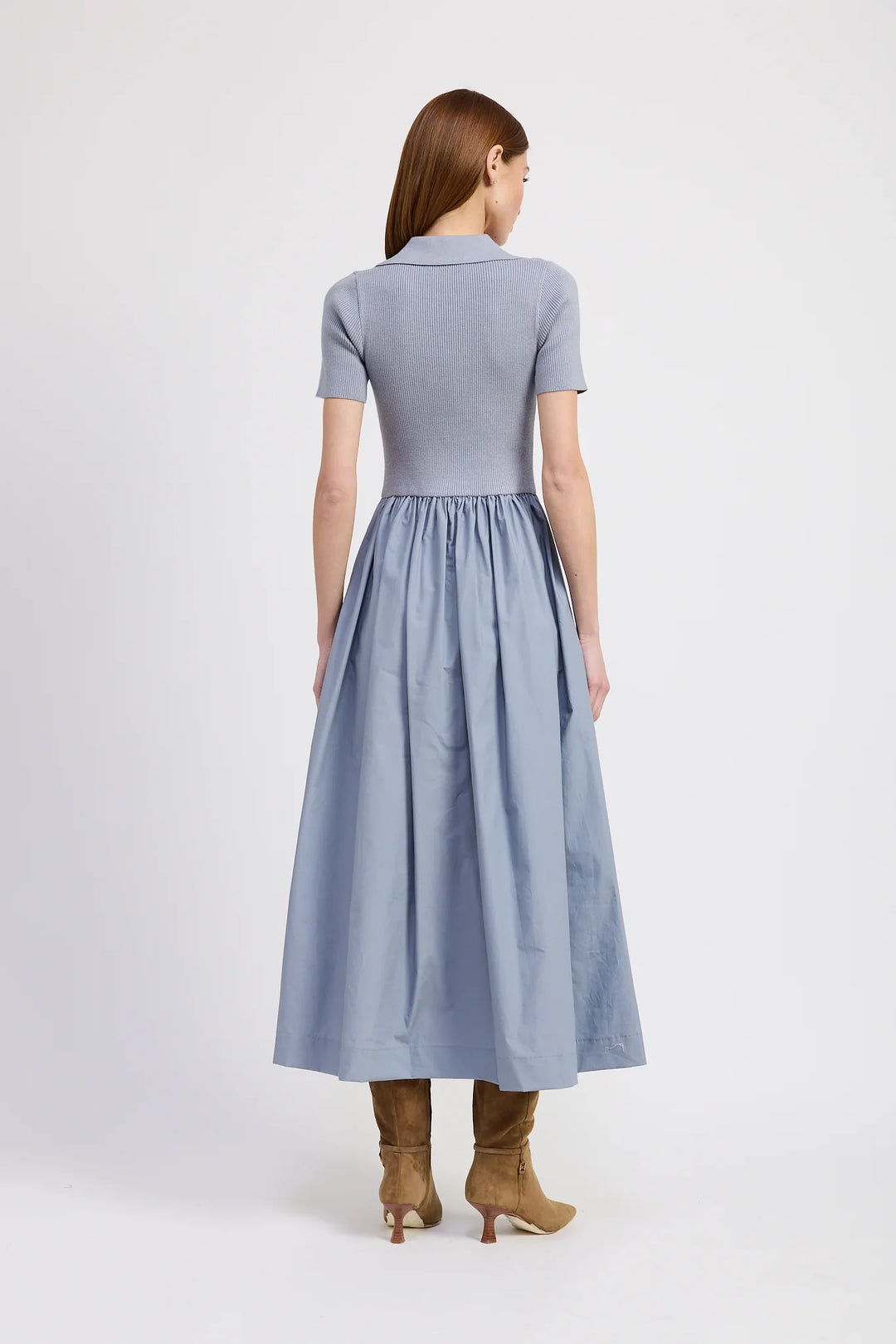 En Saison Stenson Mixed Media Dress - Capri by Sunset & Co.