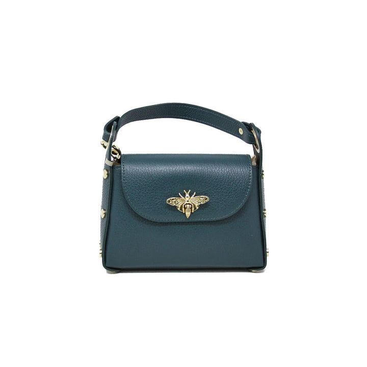 German Fuentes Leather Bee Bag - Capri by Sunset & Co.