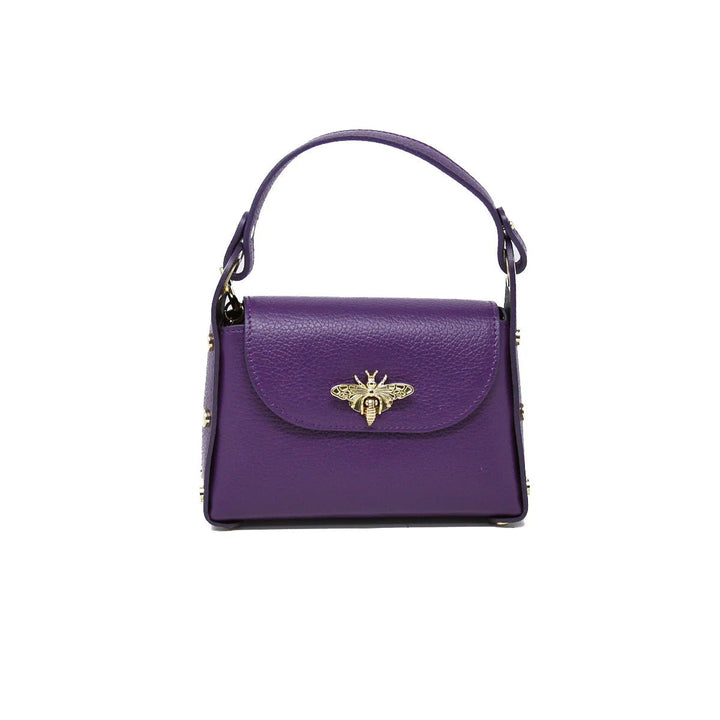 German Fuentes Leather Bee Bag - Capri by Sunset & Co.