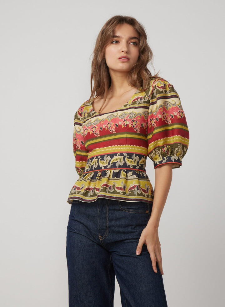 Gilner Farrar Jil Blouse - Capri by Sunset & Co.