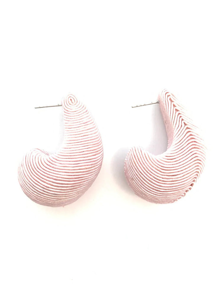 Accessory Jane Cord Wrapped Teardrop Earrings - Capri by Sunset & Co.