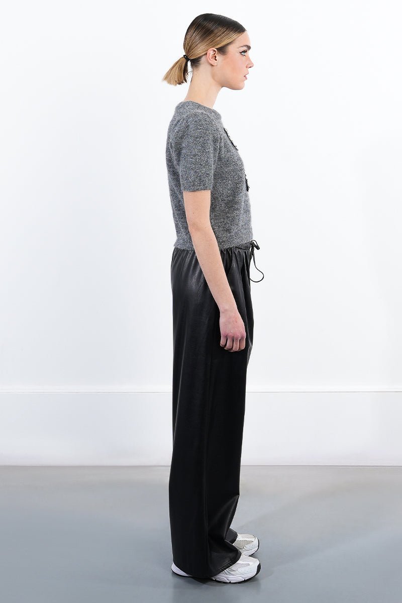 Molly Bracken Sequin Bow Sweater - Capri by Sunset & Co.