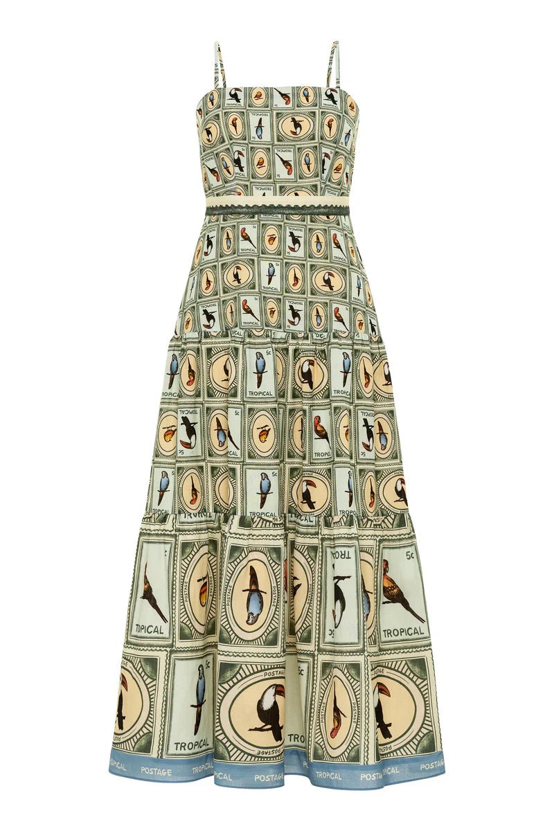 Anna Cate Mia Midi Dress - Capri by Sunset & Co.