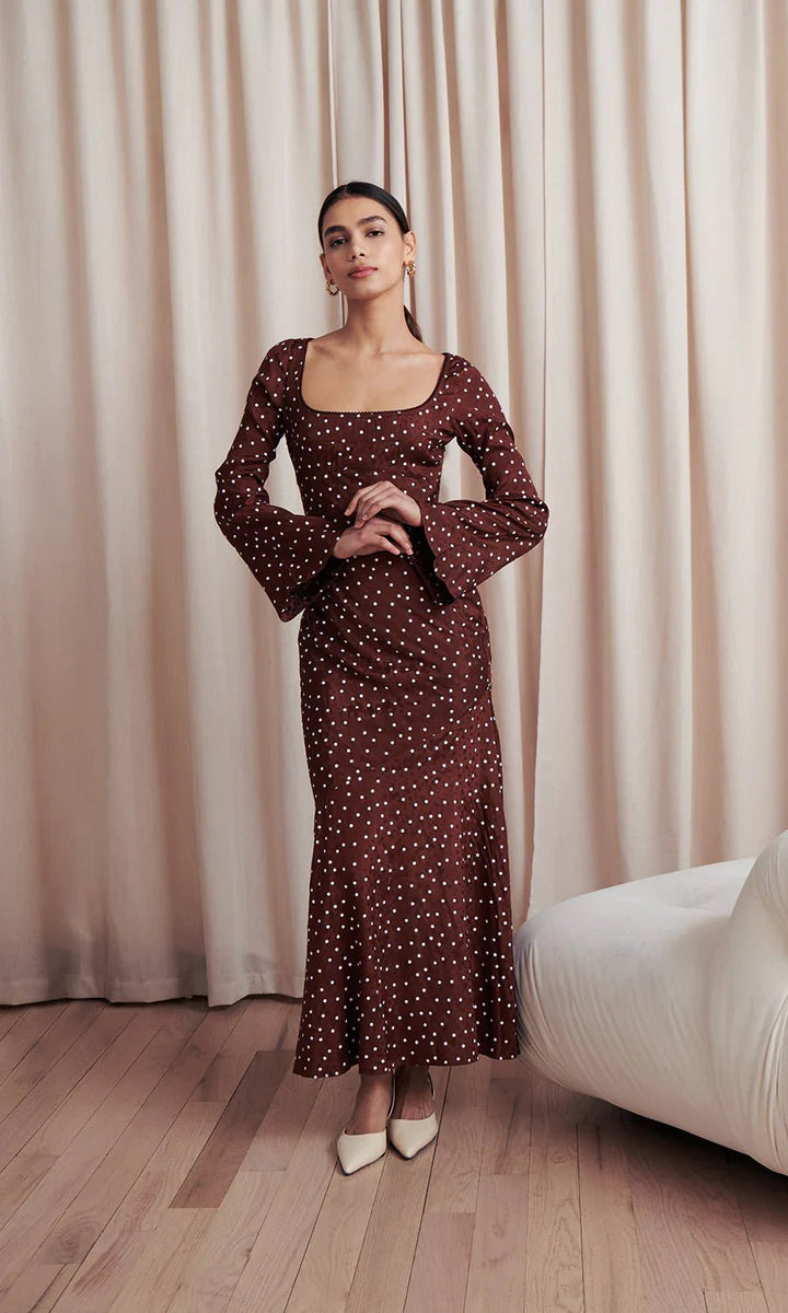 Saylor Narah Dress - Capri by Sunset & Co.