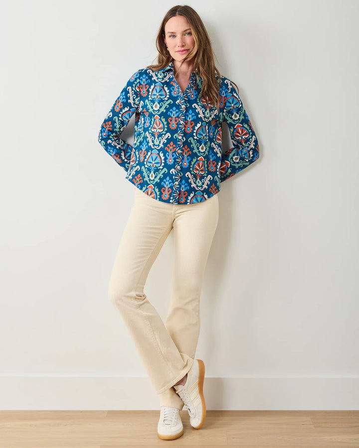 Printfresh Edith Blouse - Capri by Sunset & Co.