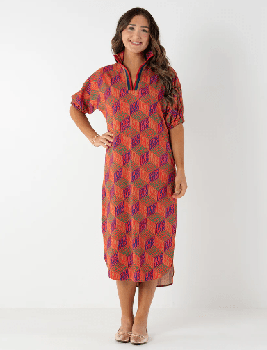 Emily McCarthy Poppy Caftan - Capri by Sunset & Co.