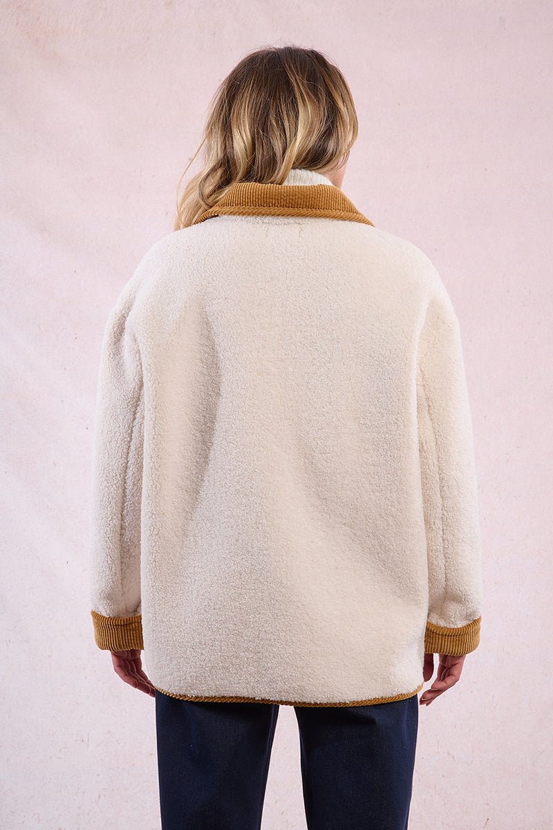 Molly Bracken Two Tone Coat - Capri by Sunset & Co.