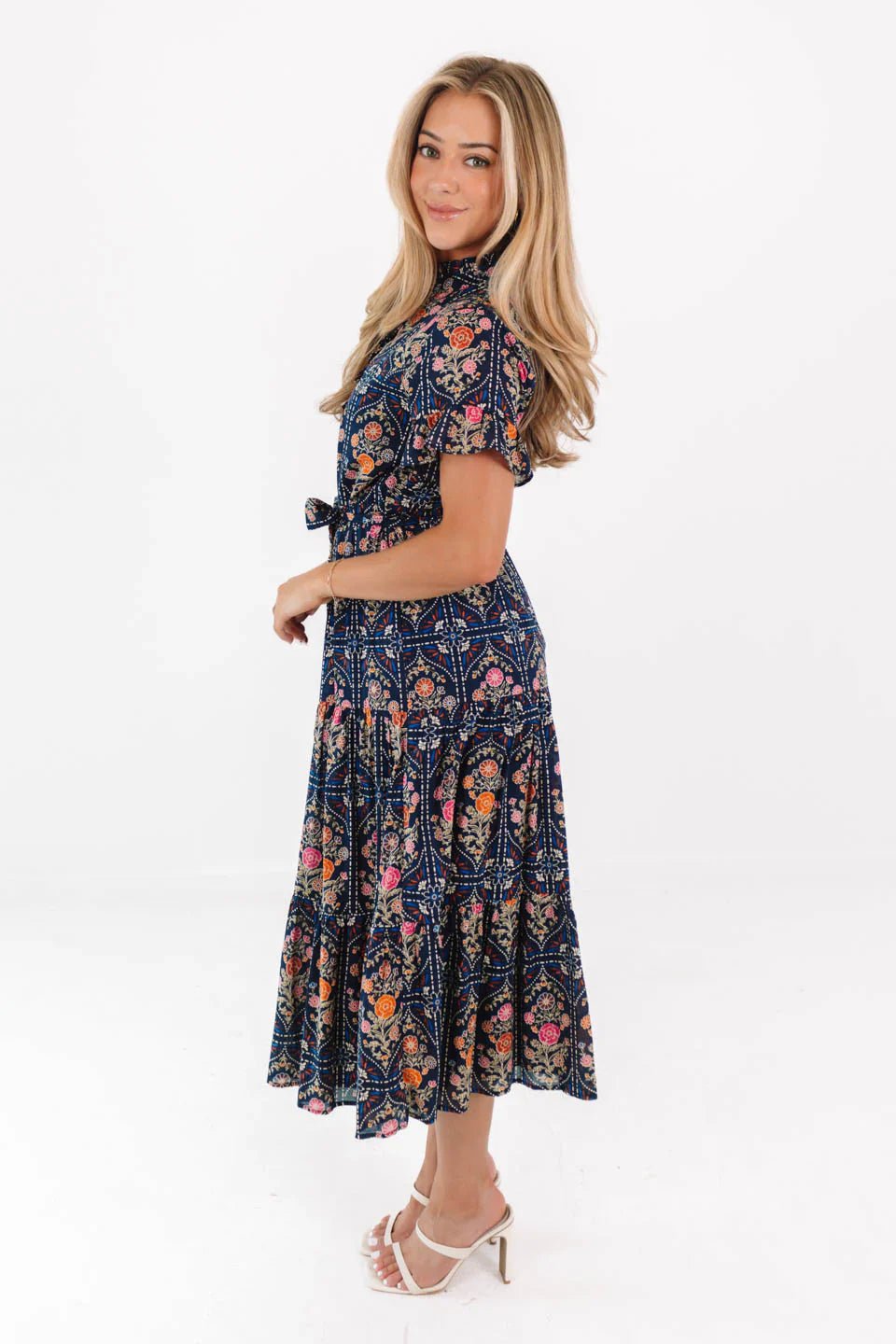 J. Marie Torian Midi Dress - Capri by Sunset & Co.