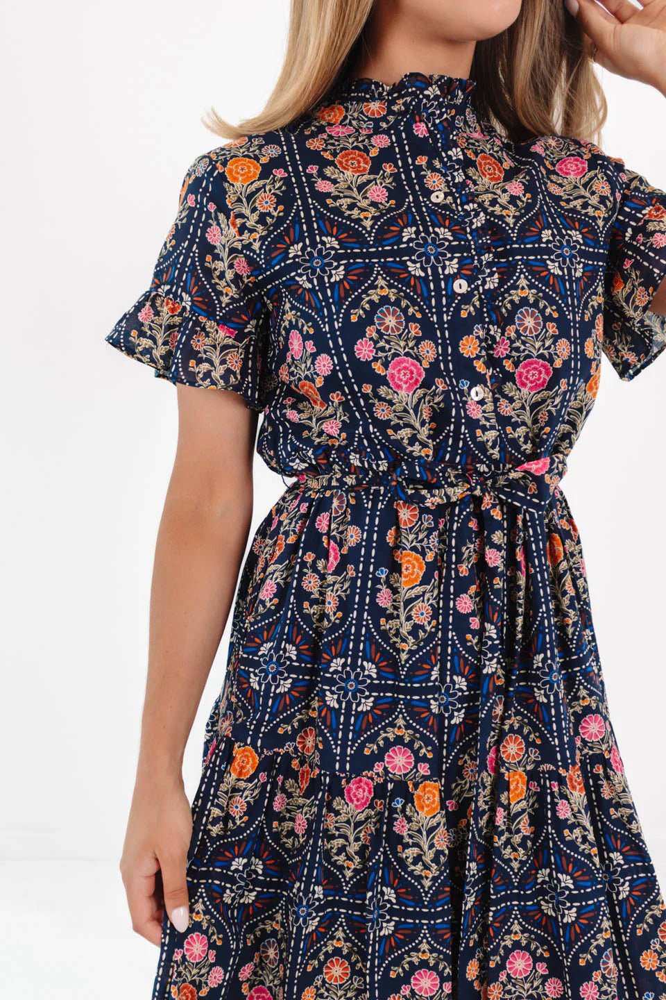 J. Marie Torian Midi Dress - Capri by Sunset & Co.