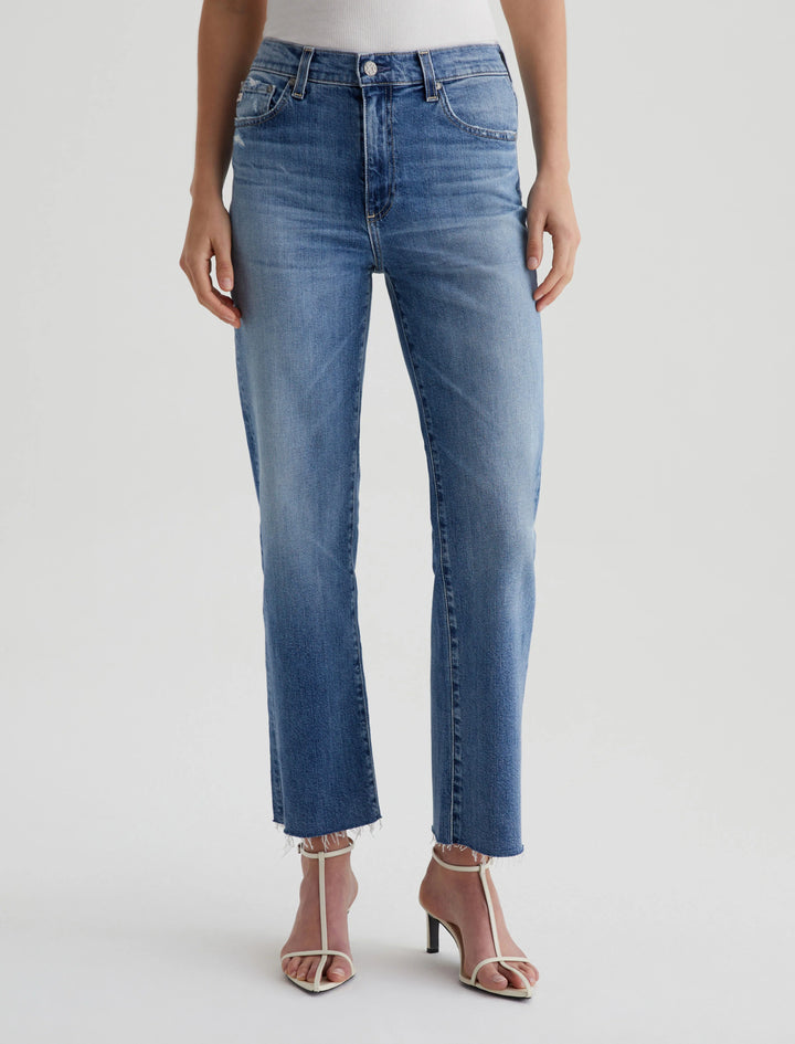 AG Jeans Brinley Straight Leg Crop Jeans - Capri by Sunset & Co.