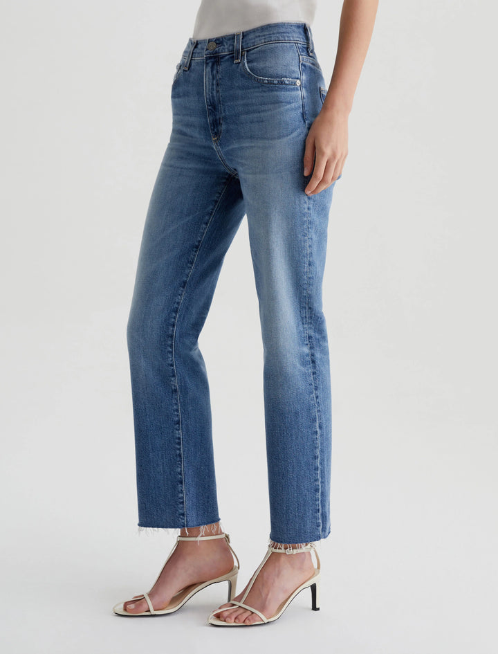 AG Jeans Brinley Straight Leg Crop Jeans - Capri by Sunset & Co.