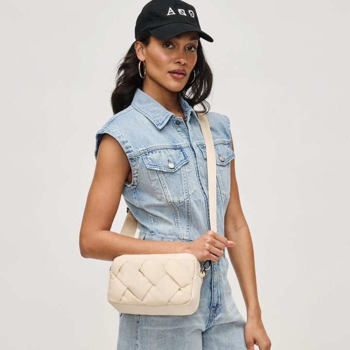 Sol and Selene Inspiration Woven Crossbody - Capri by Sunset & Co.