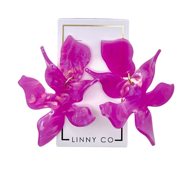 Linny Co Flora Earrings - Capri by Sunset & Co.