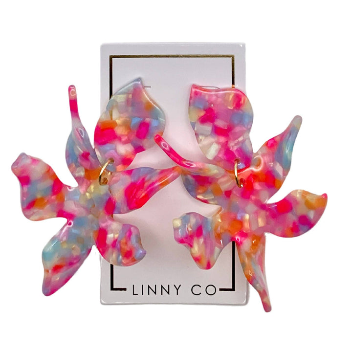 Linny Co Flora Earrings - Capri by Sunset & Co.