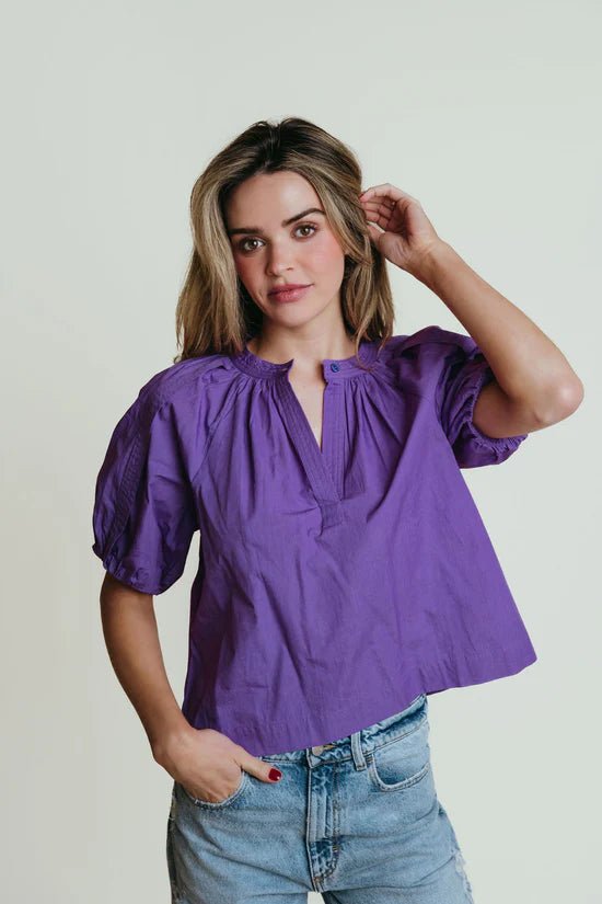 La Roque Henley Top - Capri by Sunset & Co.