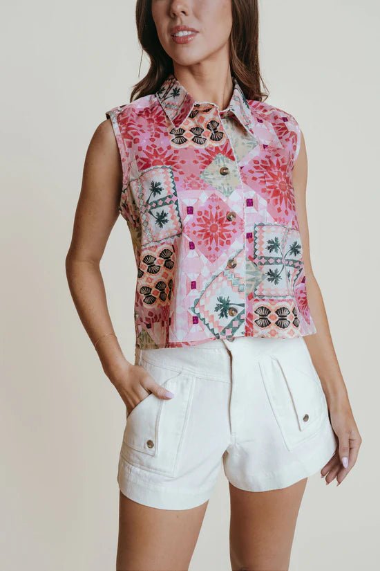 La Roque Cypress Shorts - Capri by Sunset & Co.
