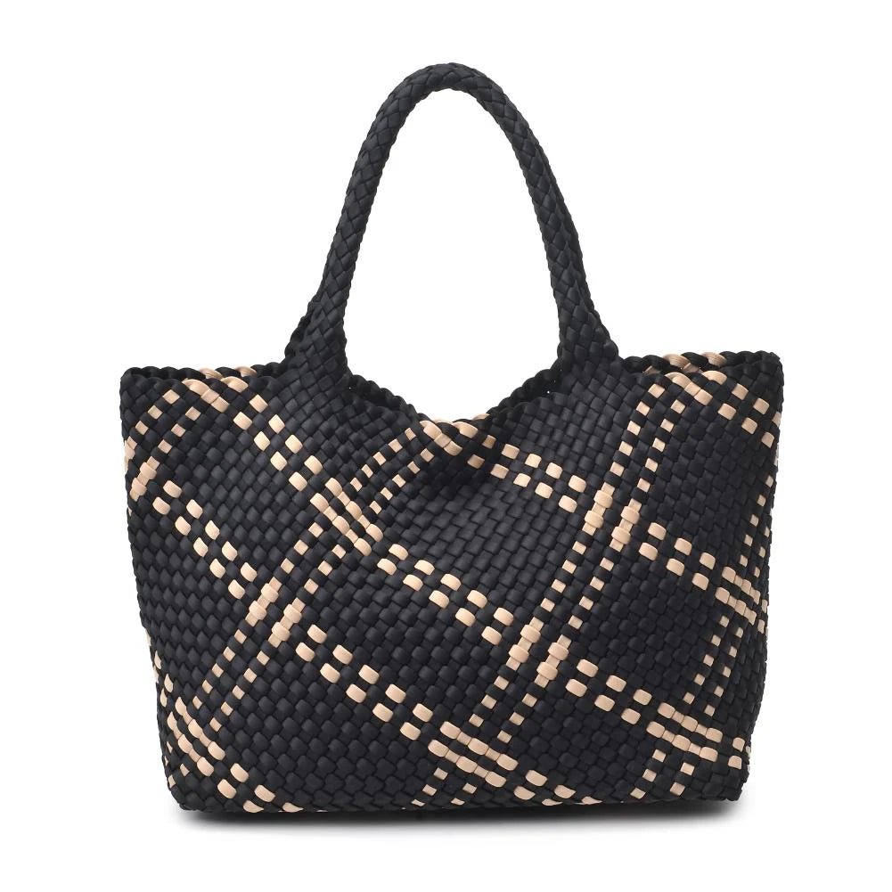 Sol and Selene Large Sky's The Limit Woven Crossbody – Capri by