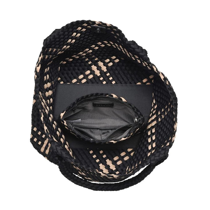 Sol and Selene Large Sky's The Limit Woven Neoprene Crossbody - Capri by Sunset & Co.