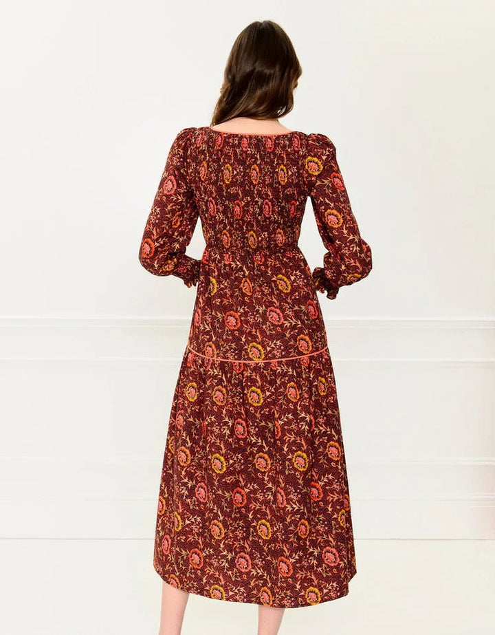 Pink City Prints Rachel Dress - Capri by Sunset & Co.