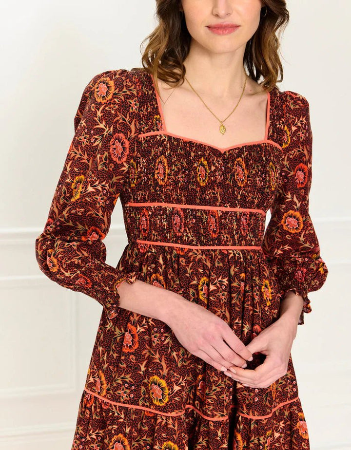 Pink City Prints Rachel Dress - Capri by Sunset & Co.