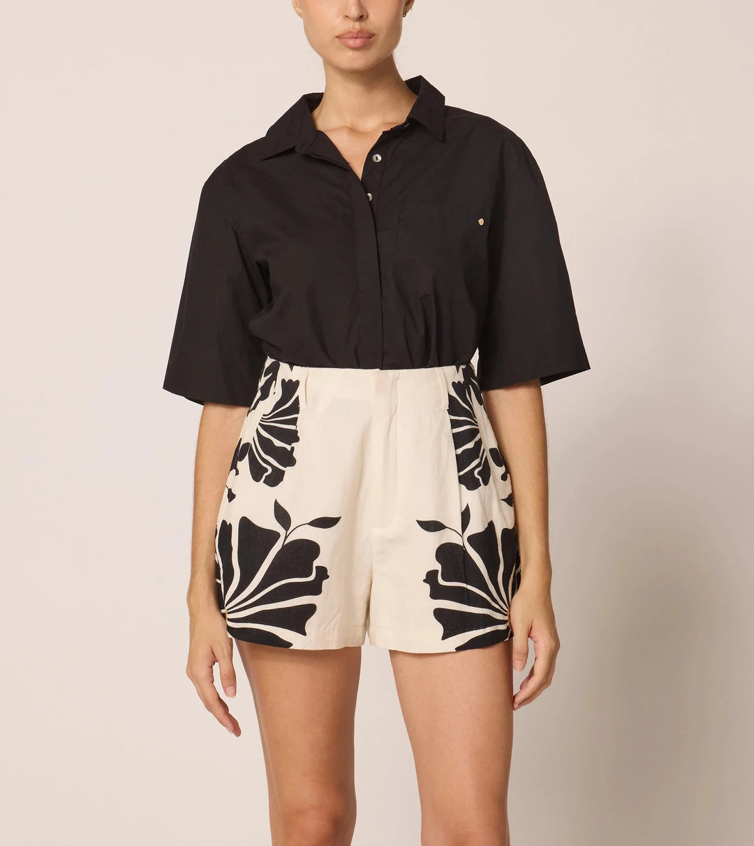 Cleobella Sebastian Short - Capri by Sunset & Co.