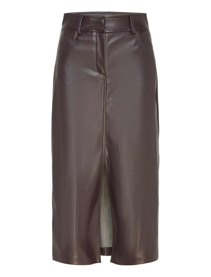 SUNCOO Frida Midi Skirt - Capri by Sunset & Co.