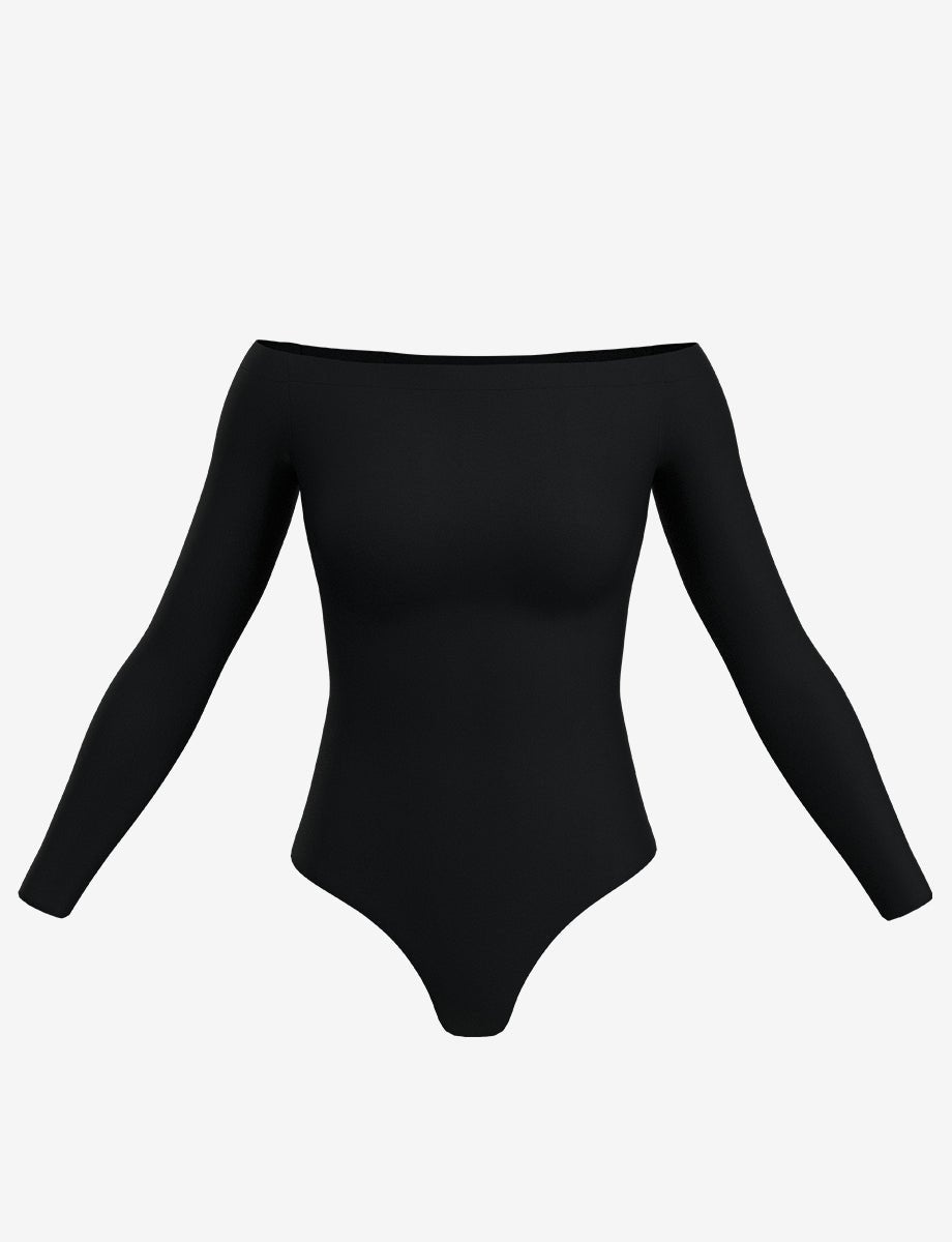 Commando Ballet Off - Shoulder Bodysuit - Capri by Sunset & Co.