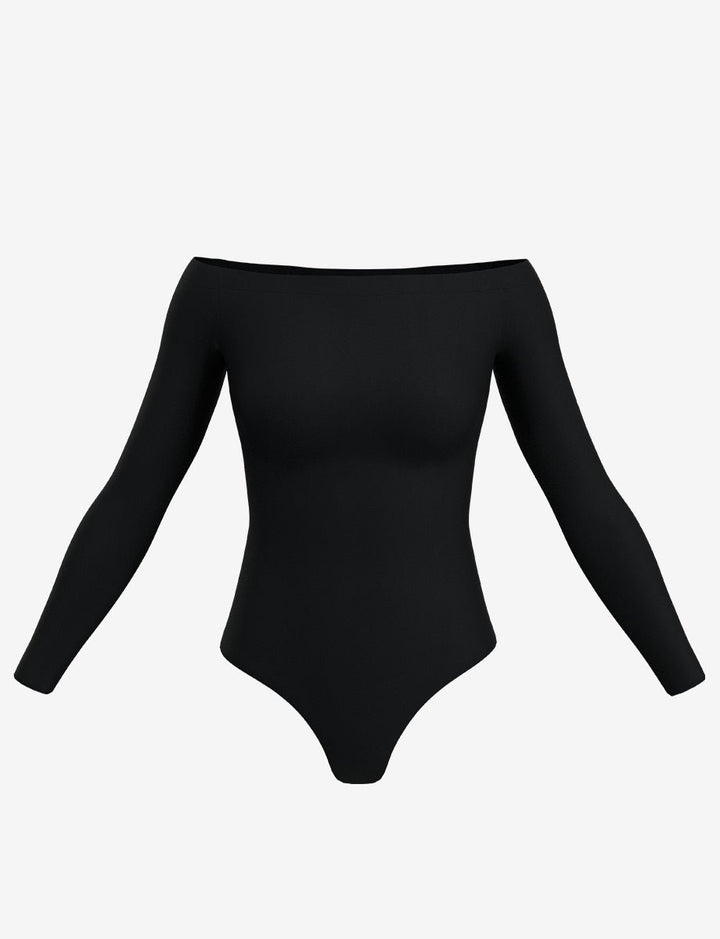 Commando Ballet Off - Shoulder Bodysuit - Capri by Sunset & Co.