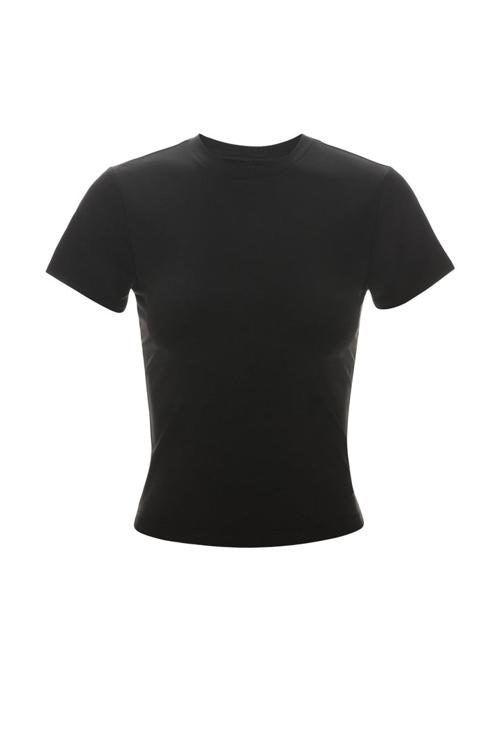 Good American Scuba Baby Tee - Capri by Sunset & Co.