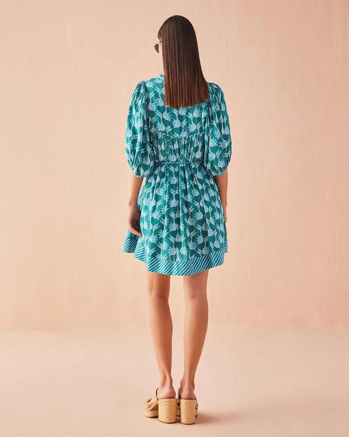 Omika Wren Mini Dress - Capri by Sunset & Co.