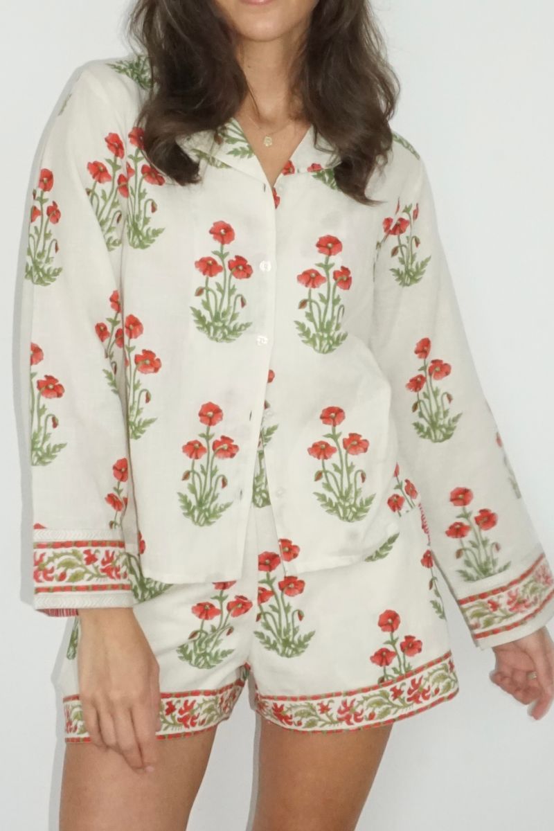 Nibi Mtk Evelyn Shirt - Capri by Sunset & Co.