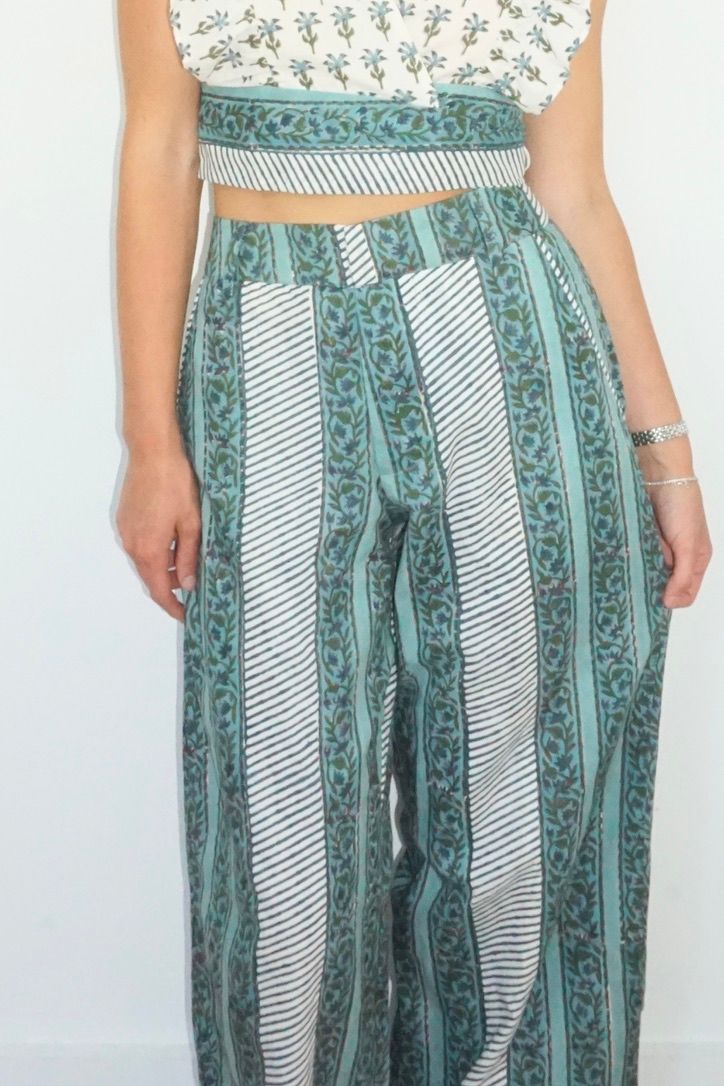 Nibi Mtk Edison Pants - Capri by Sunset & Co.