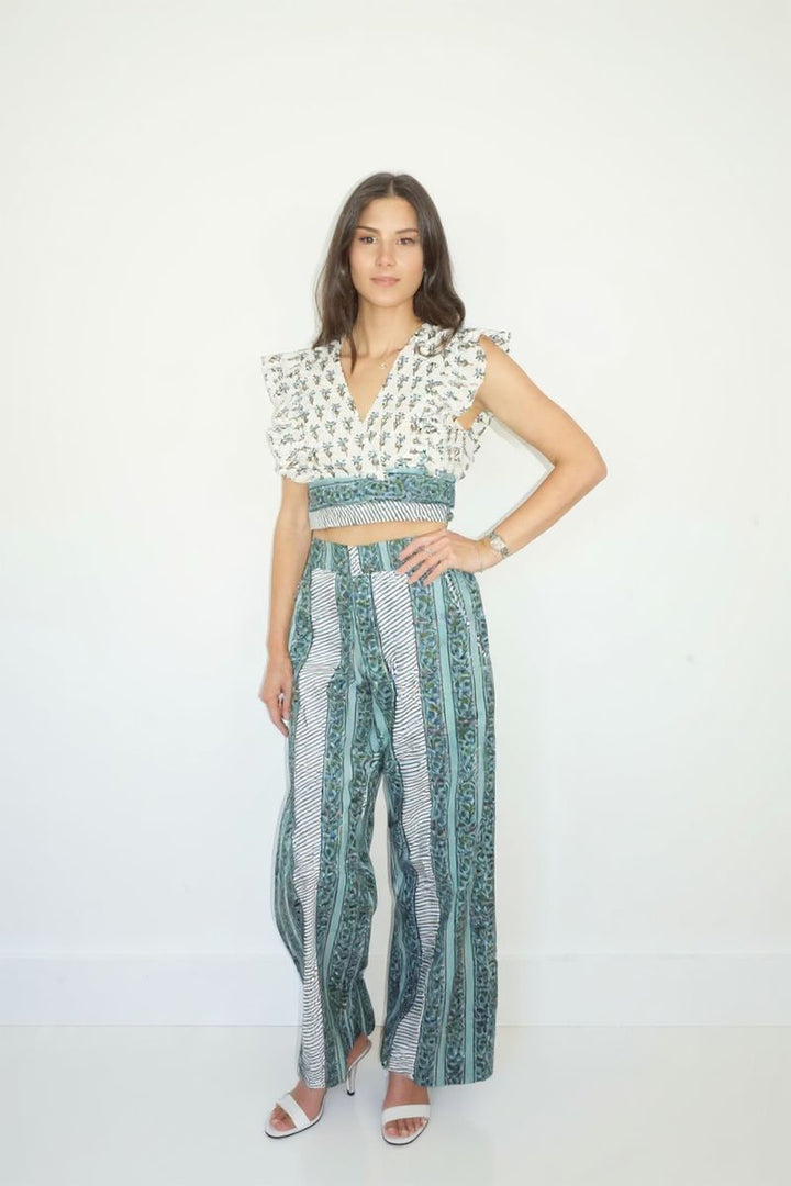 Nibi Mtk Edison Pants - Capri by Sunset & Co.