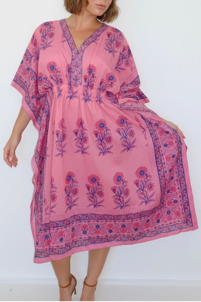 Nibi Mtk Santorini Kaftan - Capri by Sunset & Co.