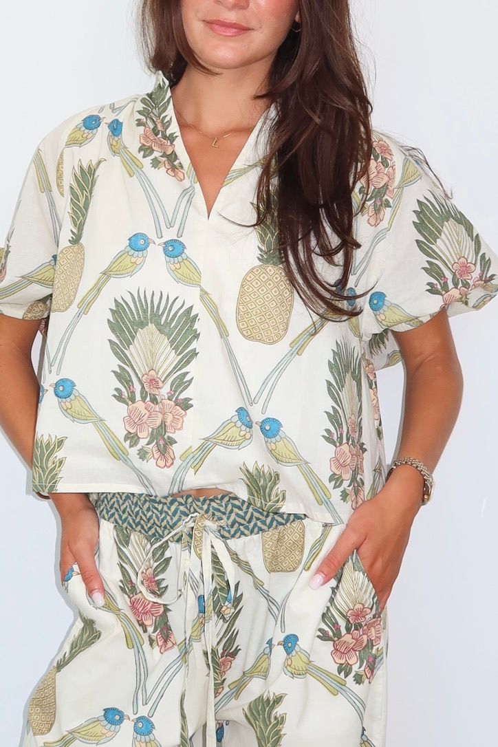 Nibi Mtk Charli Top - Capri by Sunset & Co.