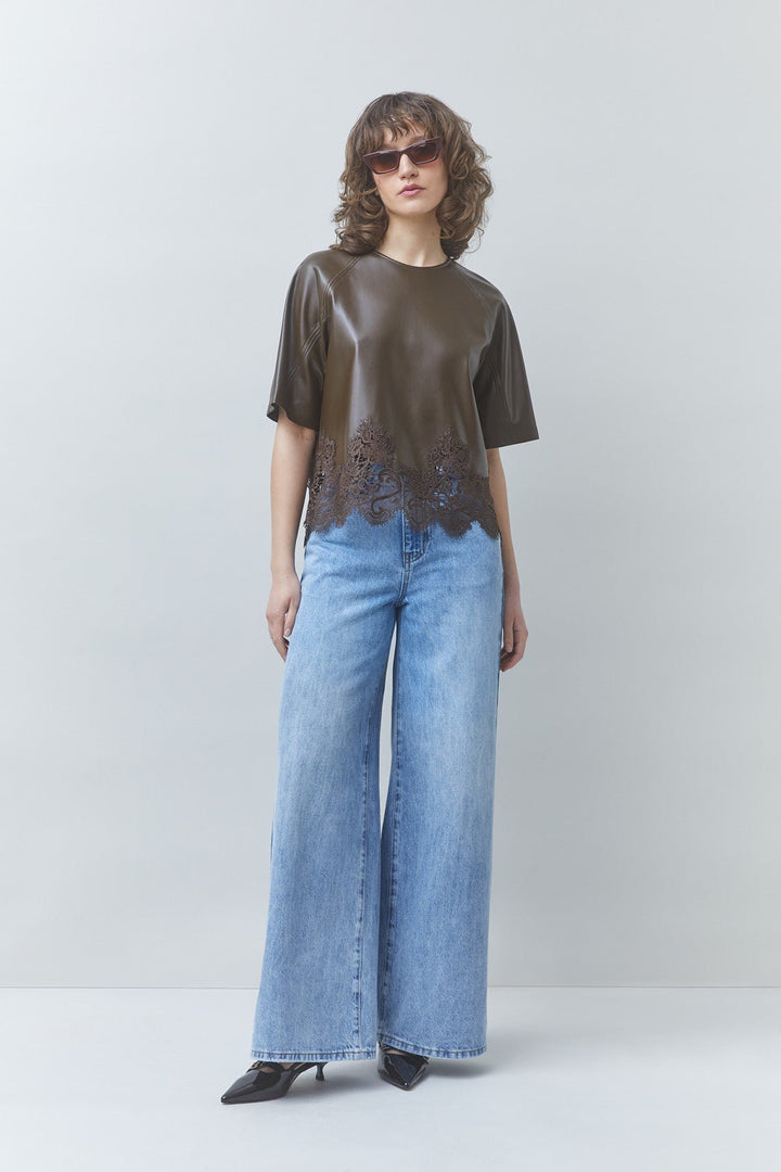 SUNCOO London Blouse - Capri by Sunset & Co.