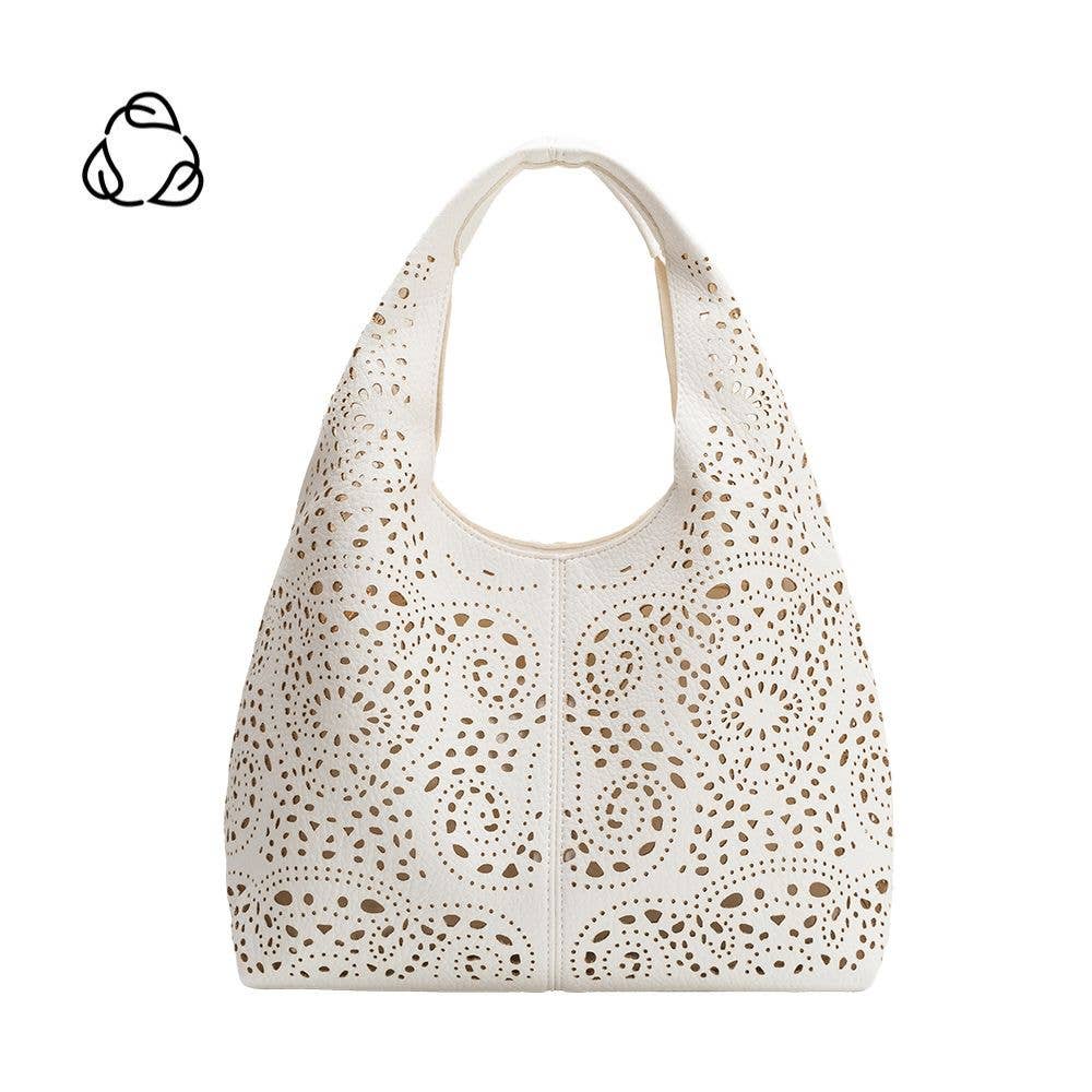 Melie Bianco Farrow Small Vegan Leather Tote Bag - Capri by Sunset & Co.