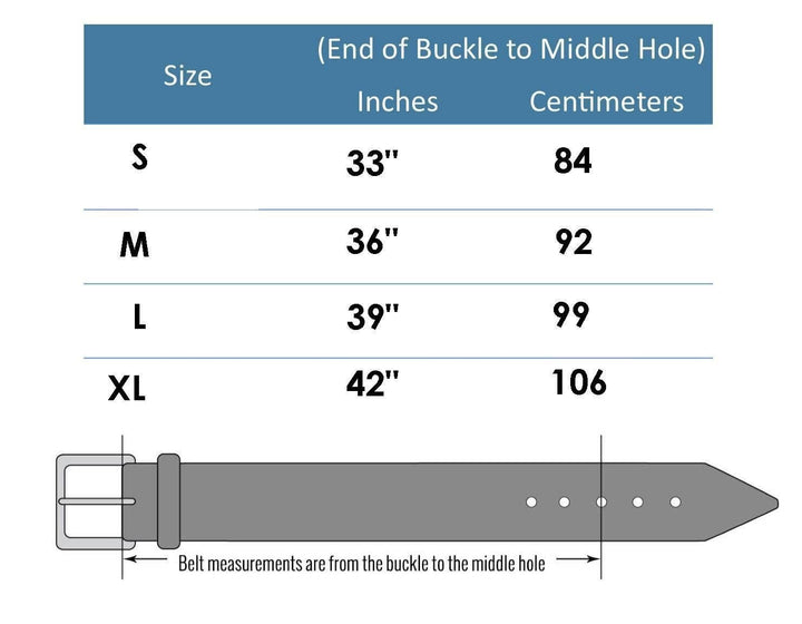 Axesoria West Western Buckle Suede Leather Belt - Capri by Sunset & Co.