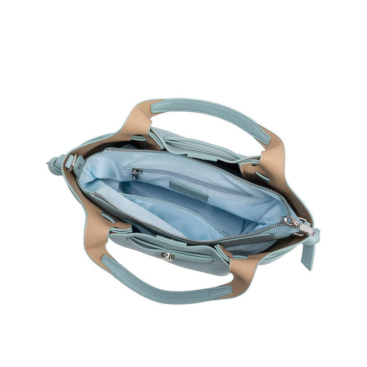 Melie Bianco Avril Recycled Vegan Leather Top Handle Bag - Capri by Sunset & Co.