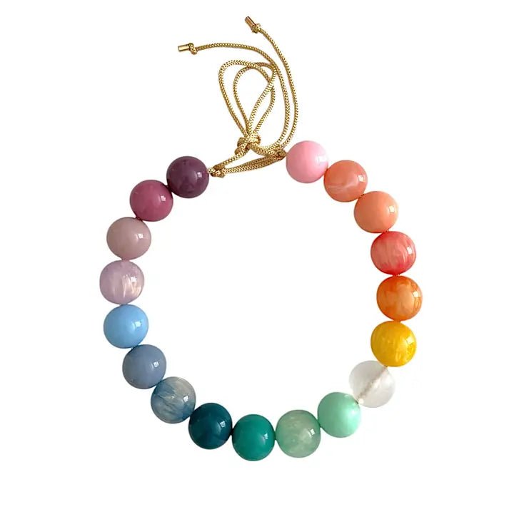 KMs GEMs Chunky Beaded Necklace - Capri by Sunset & Co.