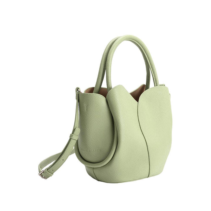 Melie Bianco Tulip Recycled Vegan Top Handle Bag - Capri by Sunset & Co.