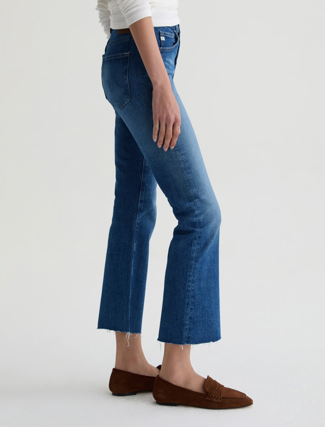 AG Jeans Farrah Mid - Rise Boot Crop - Capri by Sunset & Co.
