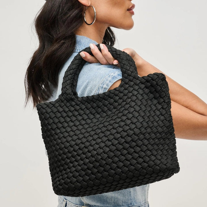 Sol and Selene Small Sky's The Limit Woven Crossbody - Capri by Sunset & Co.