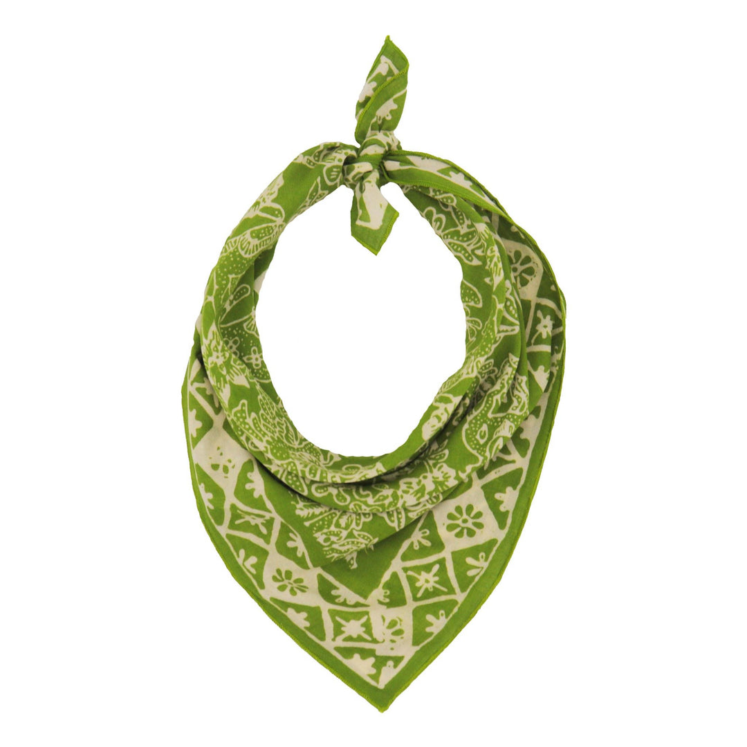 Hand Dyed Batik Bandana