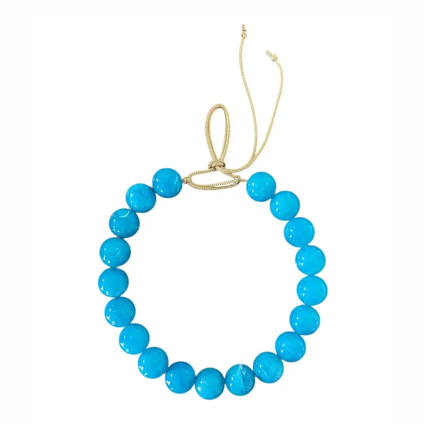 KMs GEMs Chunky Beaded Necklace - Capri by Sunset & Co.