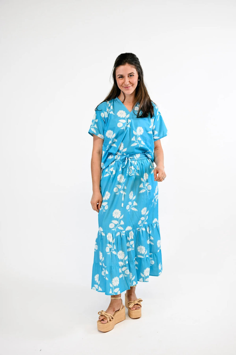Victoria Dunn Olivia Blouse - Capri by Sunset & Co.