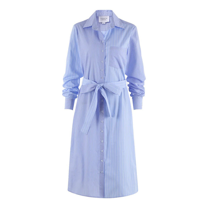 The Shirt The Long Sleeve Shirtdress - Capri by Sunset & Co.